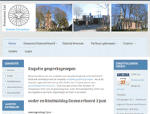 Tablet Screenshot of damsterboord.nl